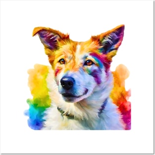 Pop-Art Canaan Dog Impressionism Posters and Art